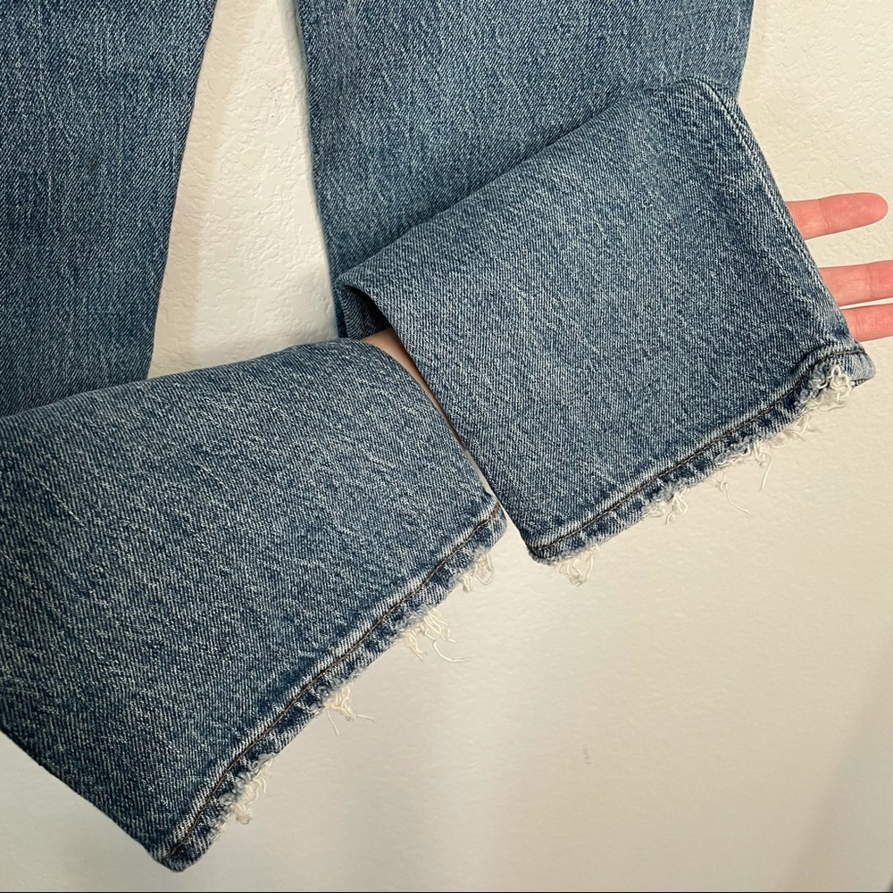 Madewell Classic Straight Leg High Rise Jeans 25 - Picture 14 of 14
